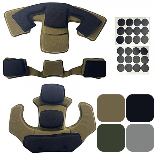 Tactical FMA Outdoor Combat EX Helmet Internal Memory Foam Pad Protective Mat