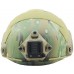 ATAIRSOFT MH Type Tactical Fast Helmet W/Side Rails and NVG Mount Multicam MC