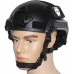ATAIRSOFT Tactical Airsoft Paintball MICH 2001 Helmet with Side Rail & NVG Mount