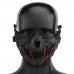 Halloween Skull Mask Half Face Wargame Hunting Tactical Airsoft face mask