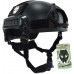 ATAIRSOFT Tactical Airsoft Paintball MICH 2001 Helmet with Side Rail & NVG Mount