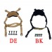 Ordinary Helmet General Suspension Lanyard with 4 Points Chin Strap with Bolts and Screws for Fast MICH IBH Helmet