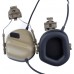 ATAIRSOFT Tactical Headset Unlimited Power intercom with Microphone Waterproof Headphones, no Noise Reduction Function 