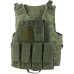 ATAIRSOFT Tactical Molle Combat Assault Vest with 7 Modular Pouches